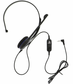 Headset Chat Powera Para Xbox Ps4 Com Microfone Preto