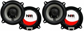Kit 4 Alto Falantes Nar Audio 525cx1 Serie 1 5 polegadas Renault  Sandero Logan 200w